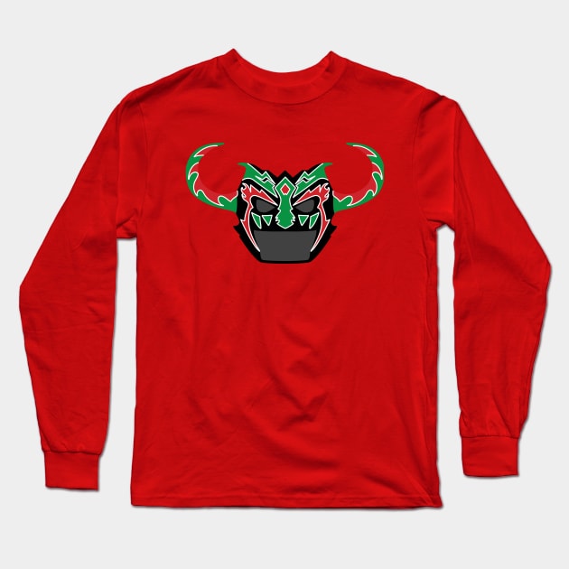 Psicosis Mask Long Sleeve T-Shirt by Slightly Sketchy